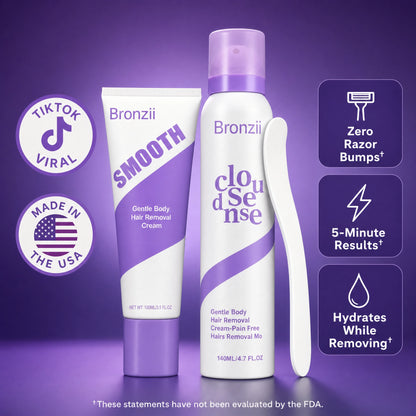 Bronzii™ Pain-Free Hair Remover Set