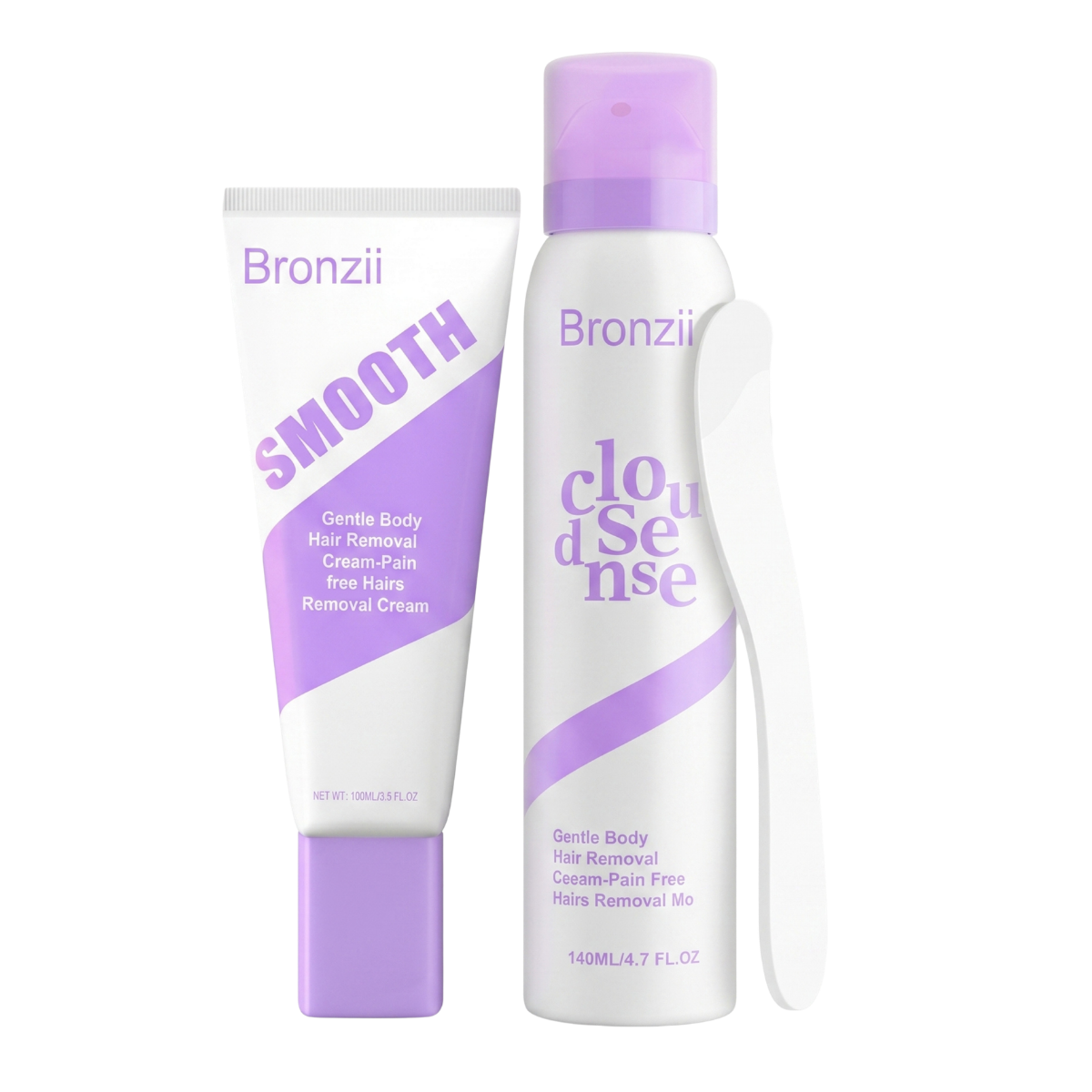 Bronzii™ Pain-Free Hair Remover Set